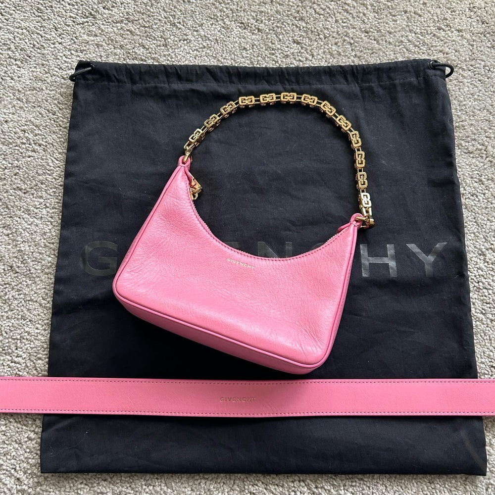 RARE* Givenchy Mini Moon Cutout Leather Bag